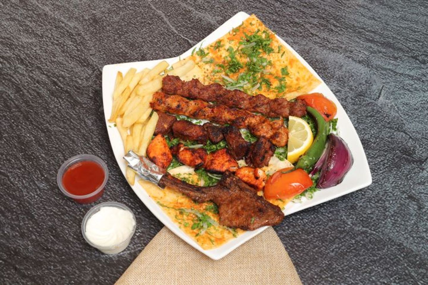 Grilled Mix Feather