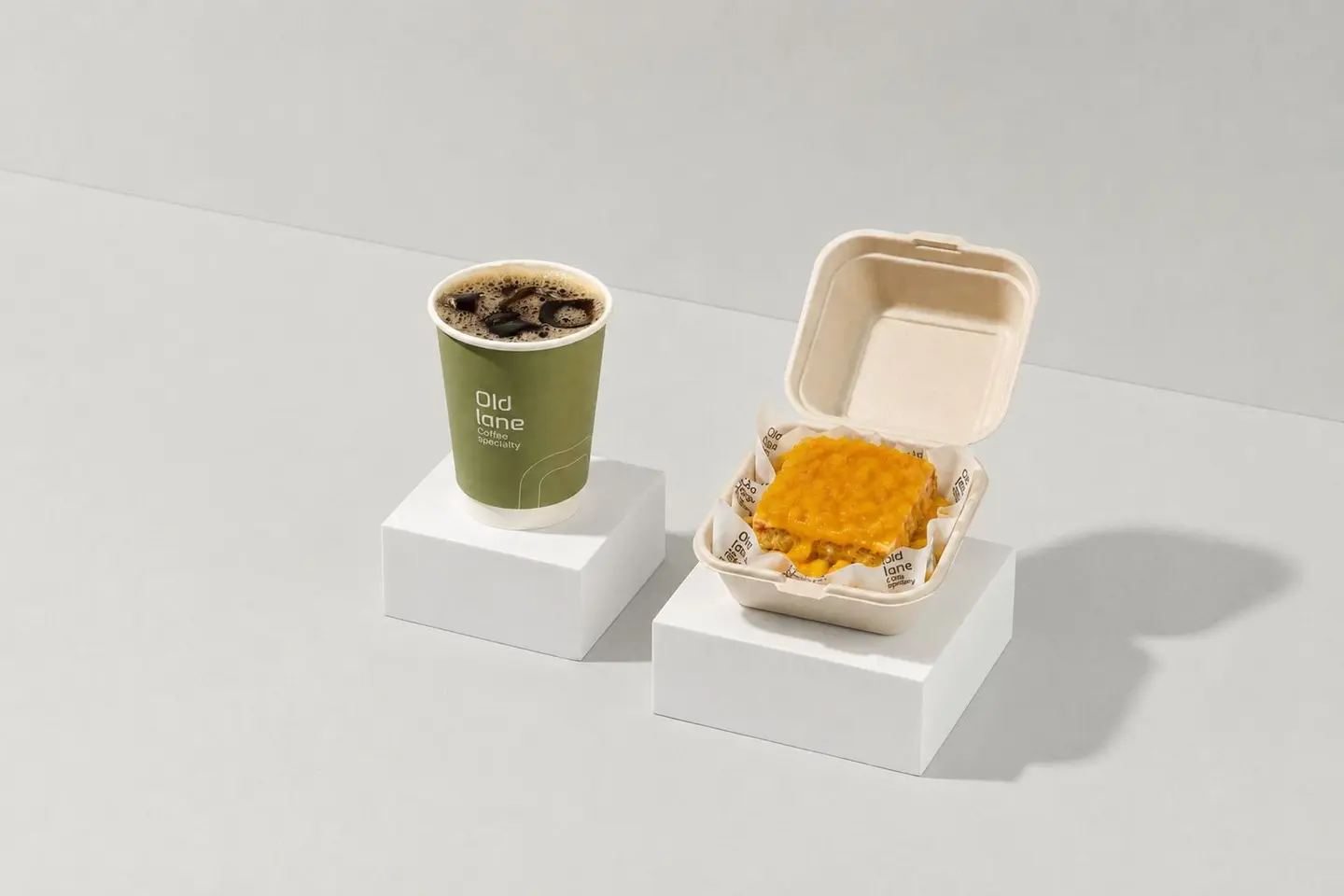 Coffee Day With Mango Pudding