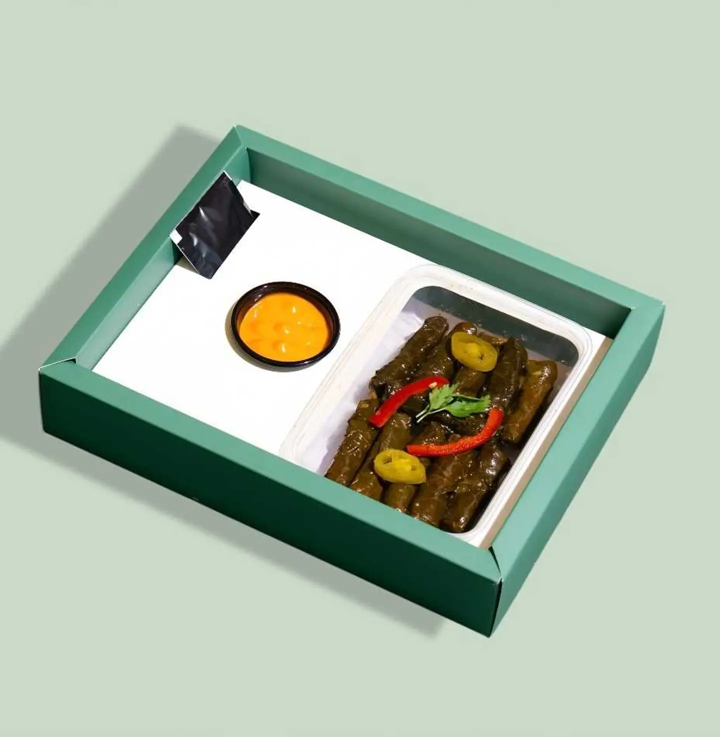Spicy Grape Leaves