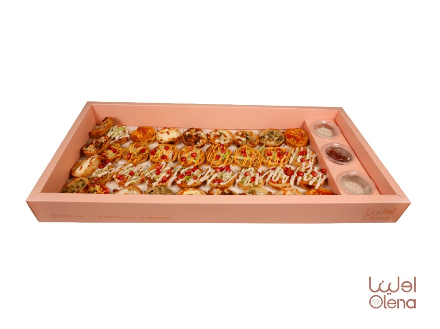Mini Cup Pastry Box Large