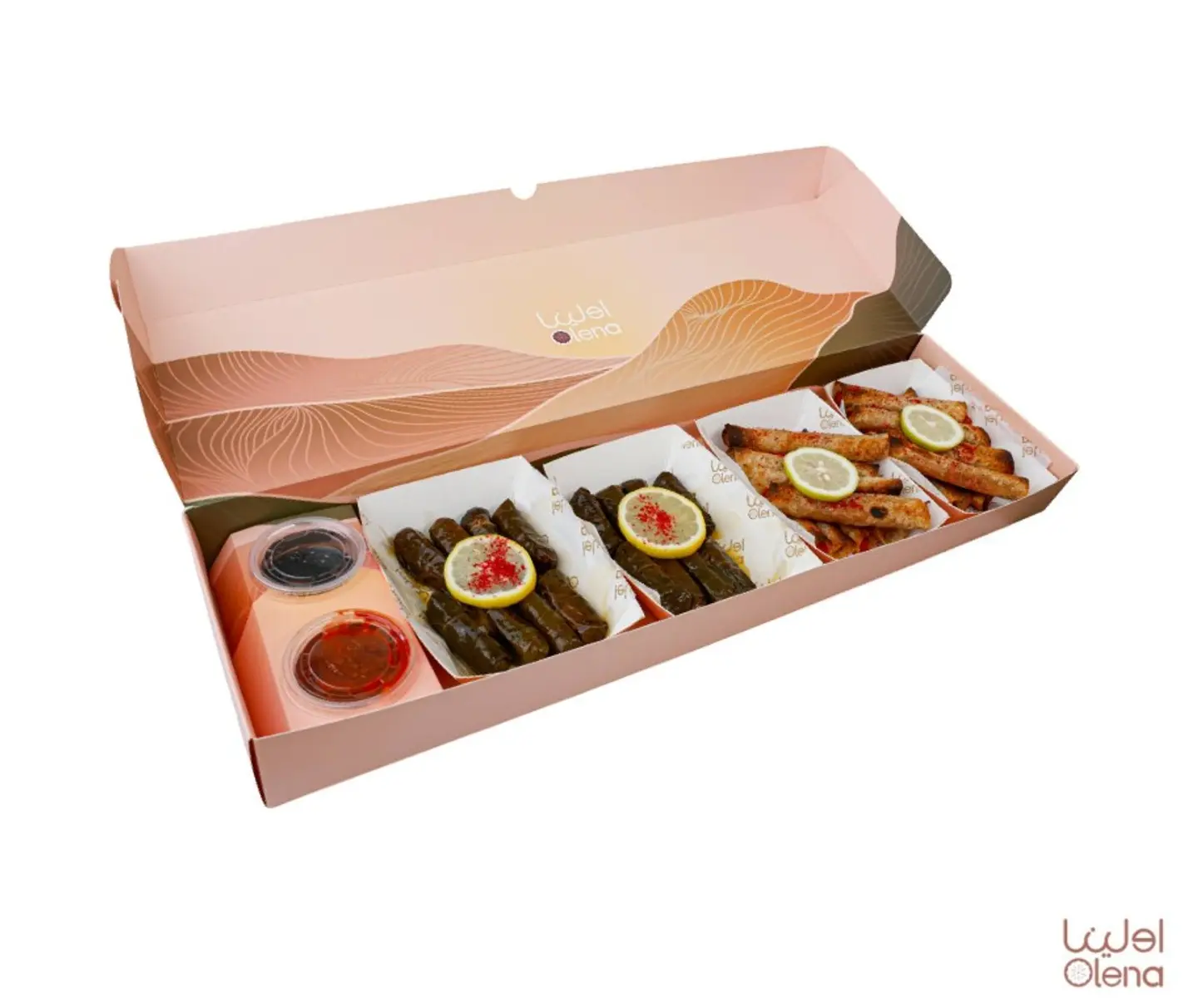 Musakhan And Grape Leaves Box Large