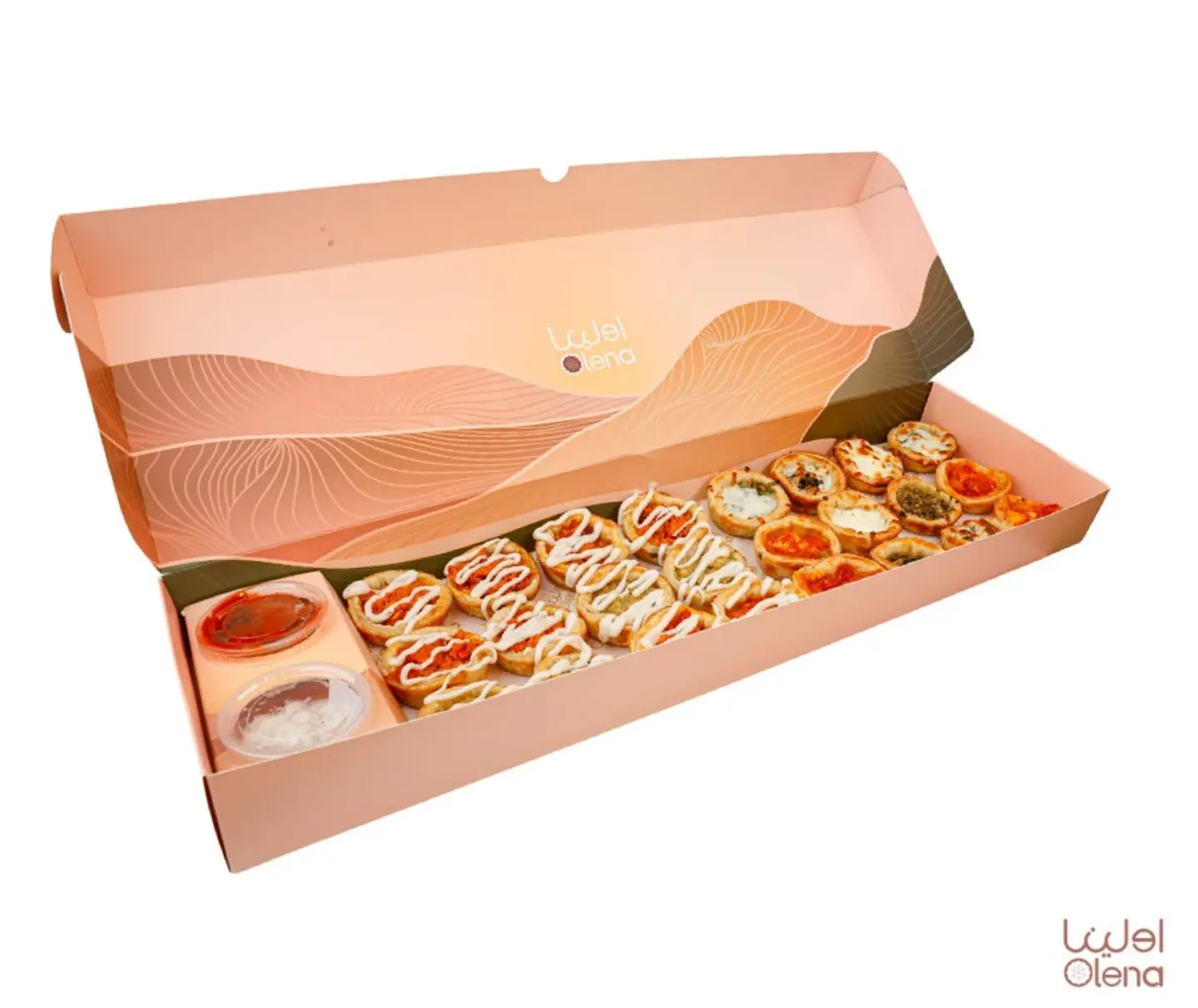 Mini Cup Pastry Box Medium