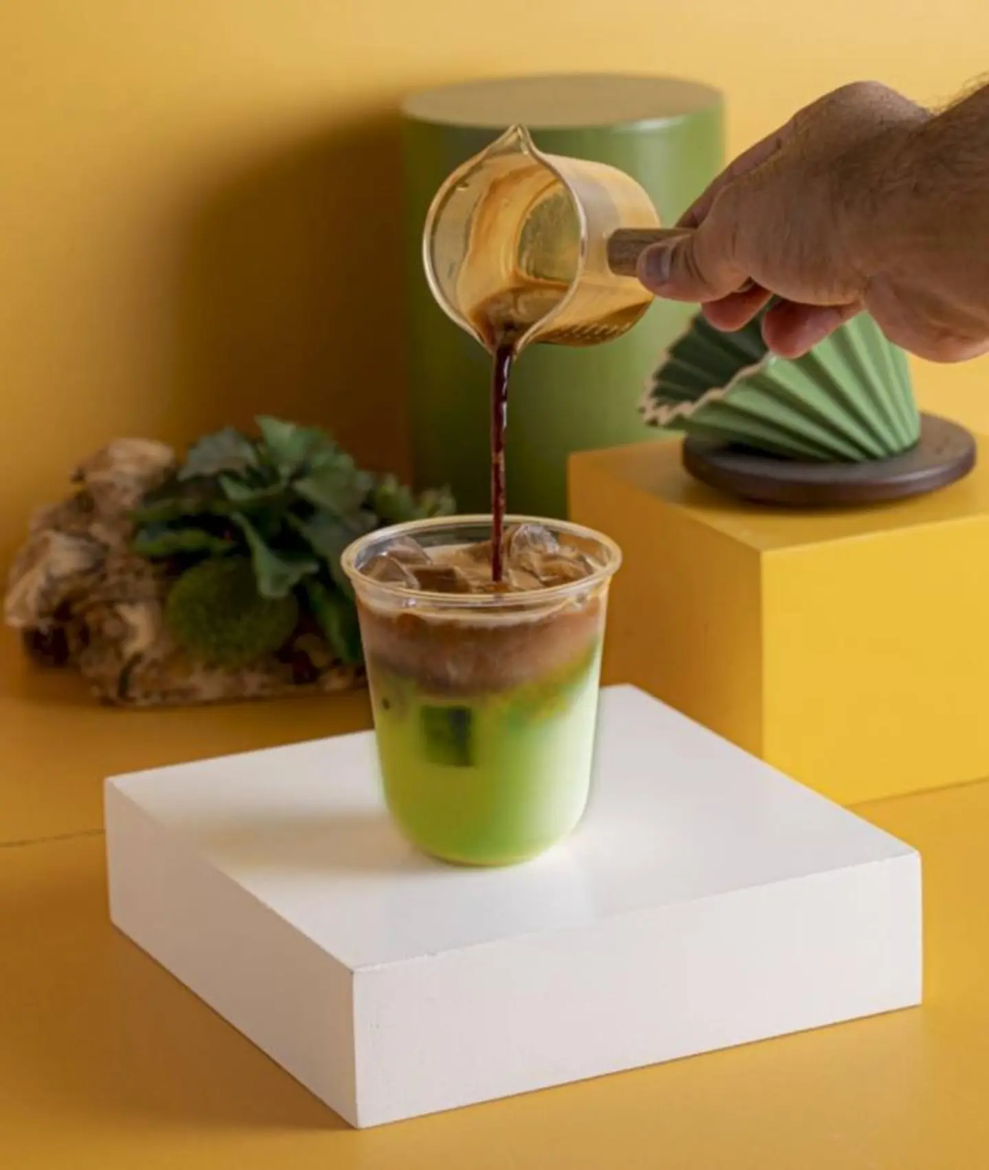 Iced Pistachio Latte