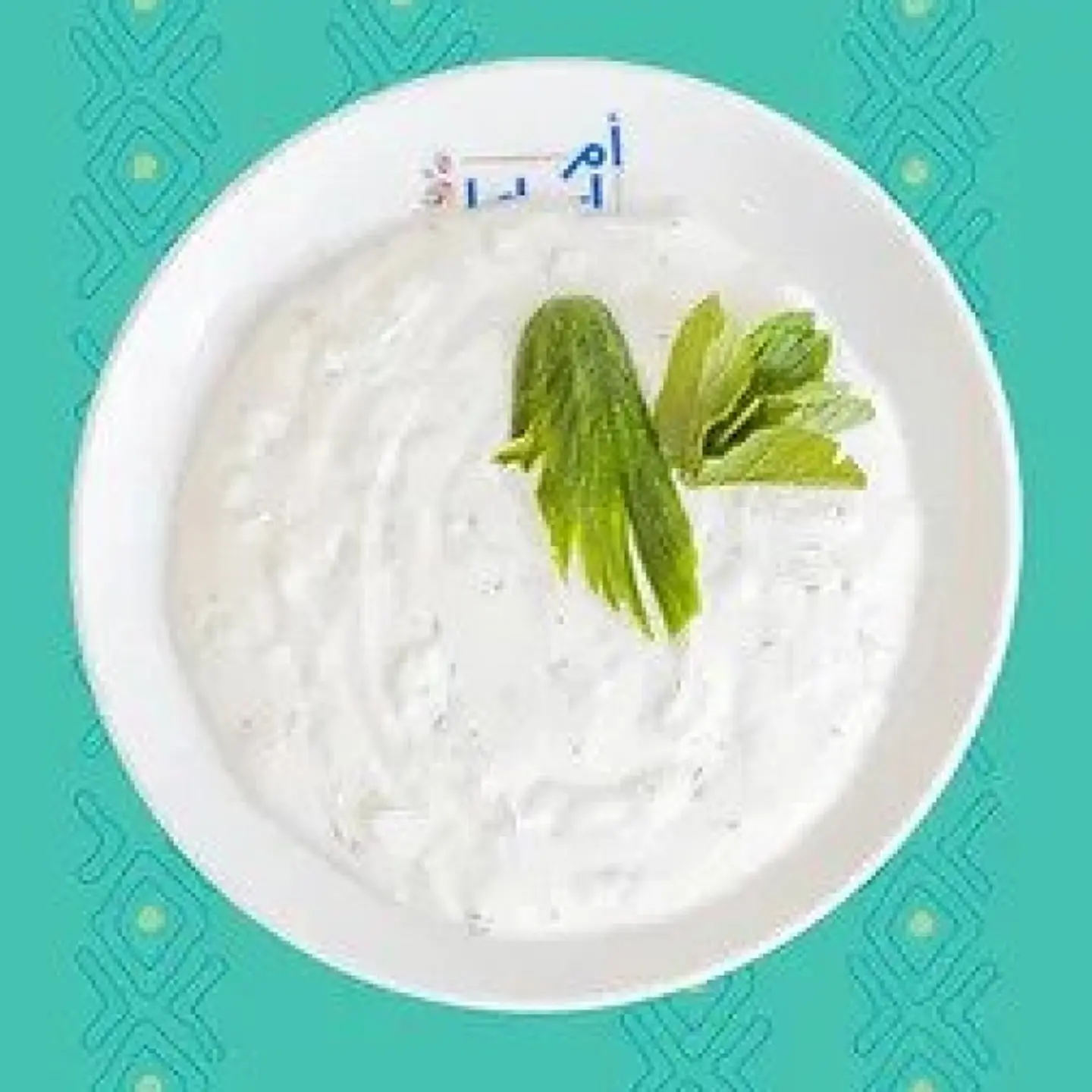 سلطة زبادي بالخيار