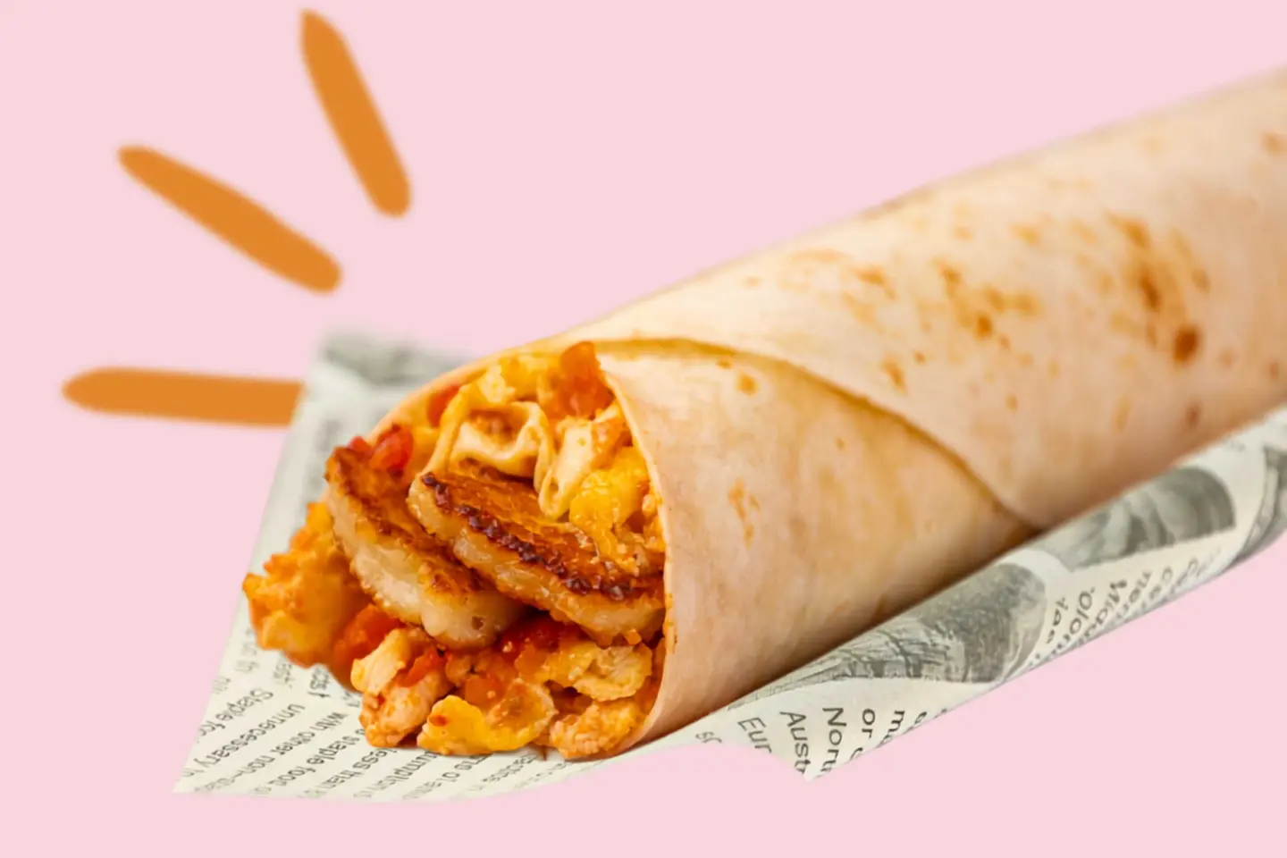 Egg Shakshuka Wrap