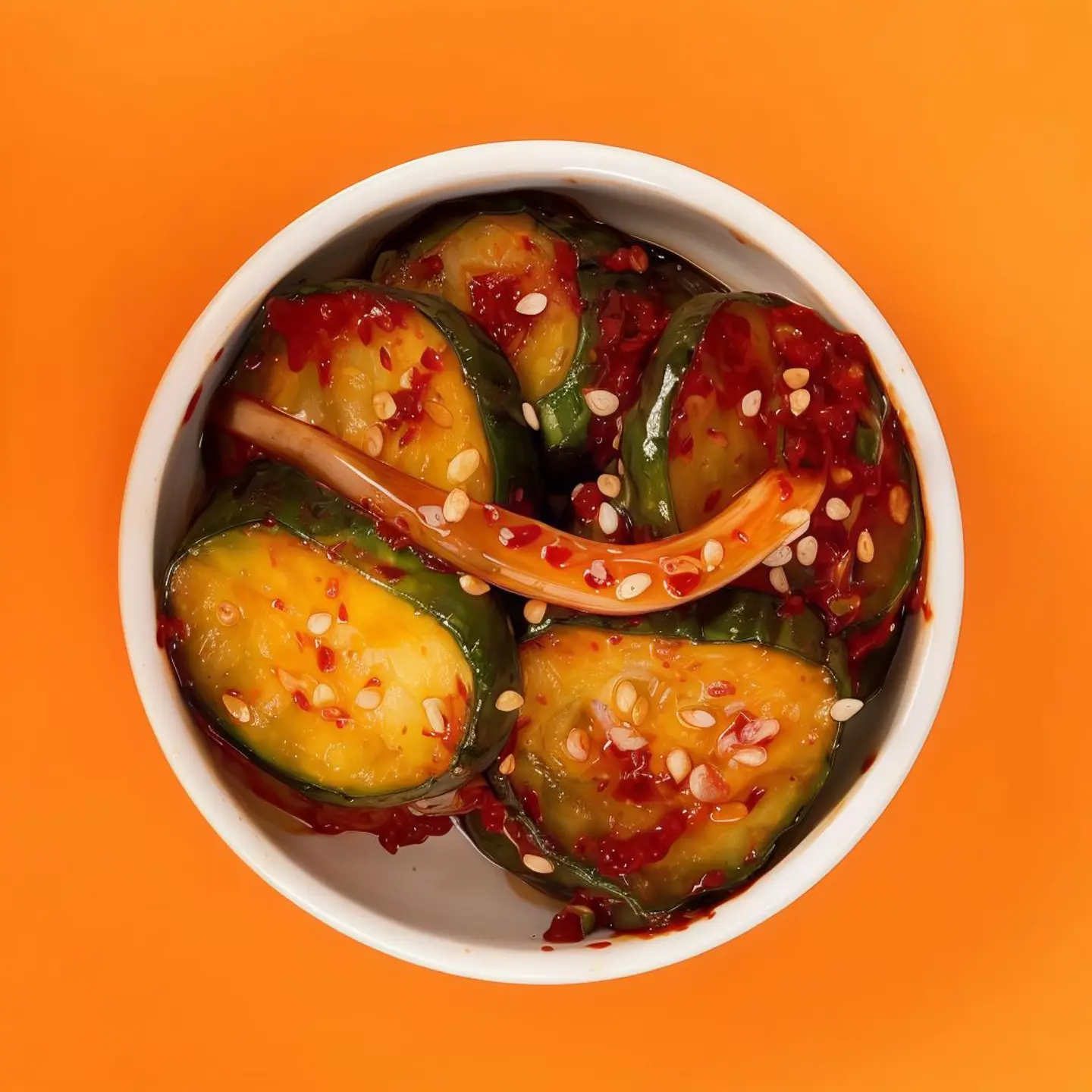 Korean Spicy Cucumber