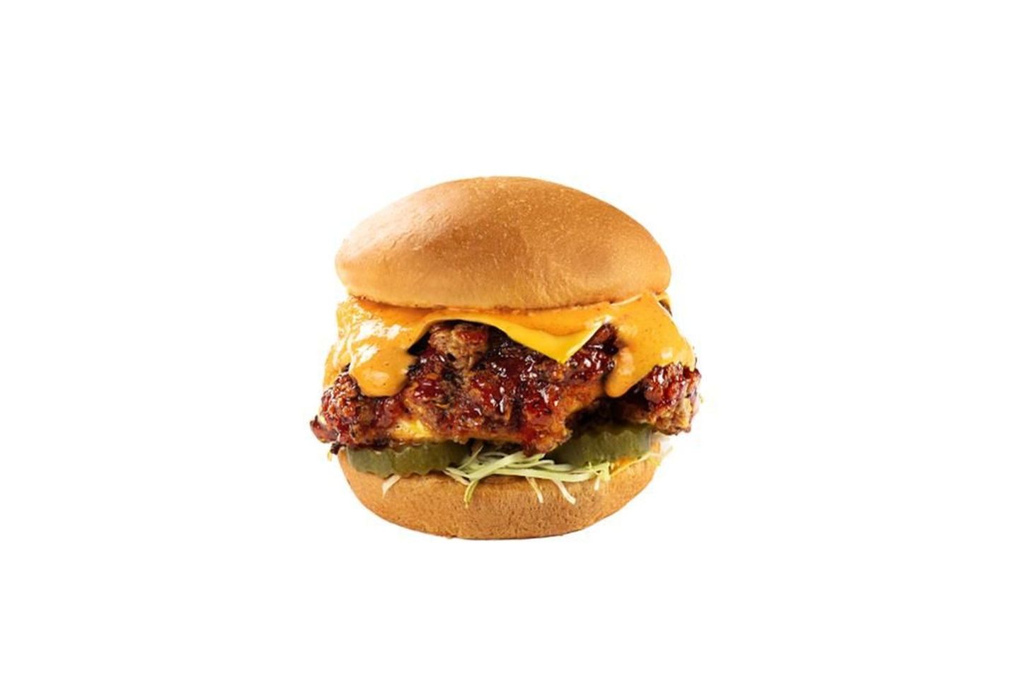 Korean Chicken Sando   Honey Glazed
