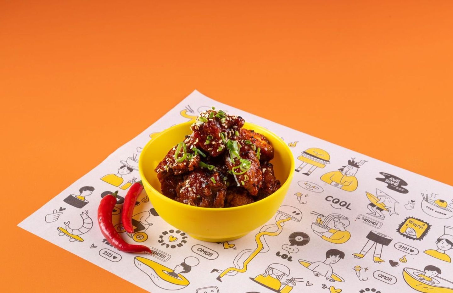 Korean Fried Chicken Bites   Spicy