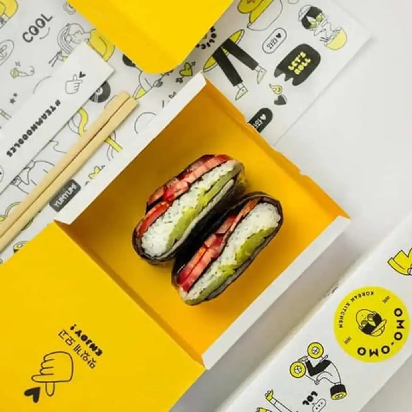 Kimchi Kimbap Sandwich