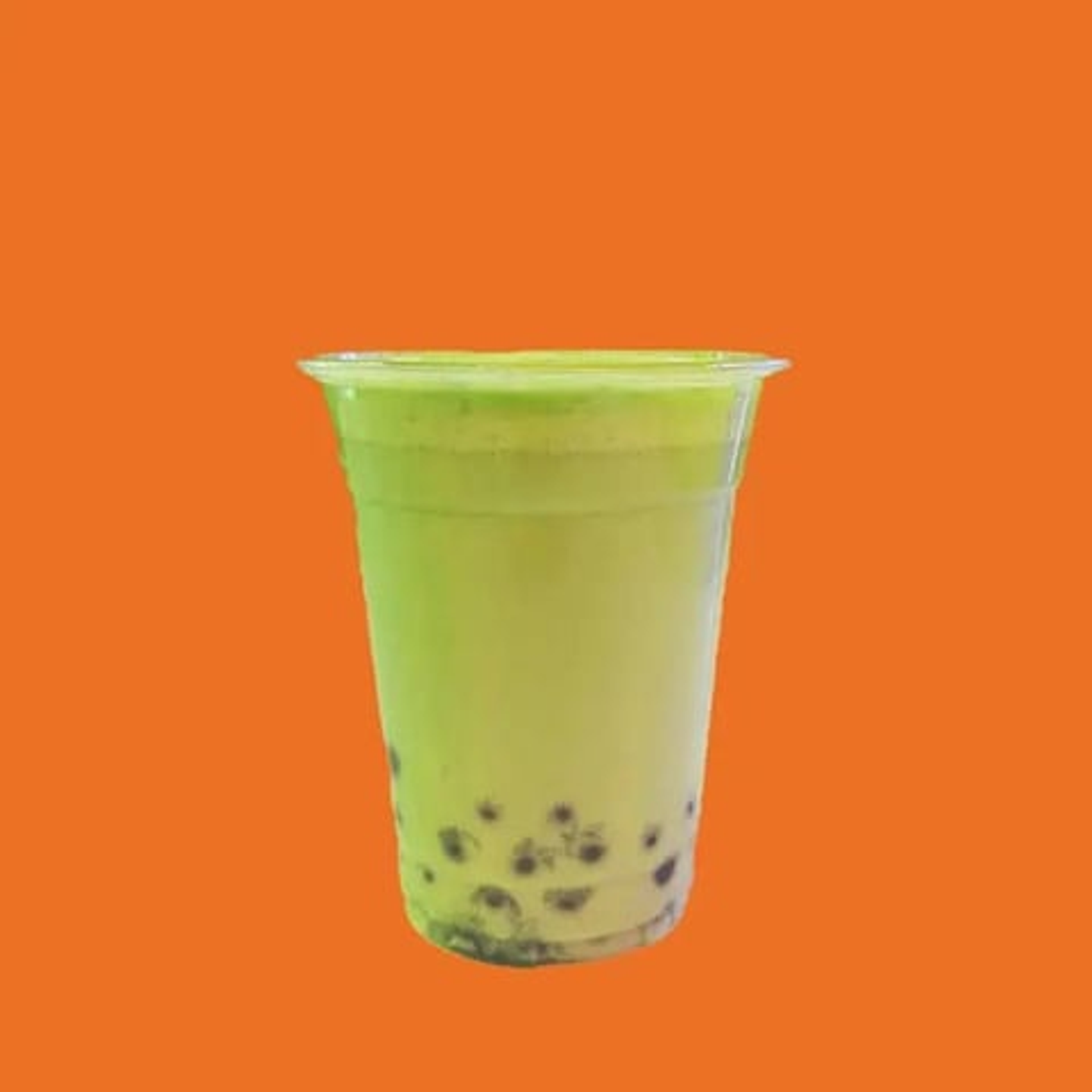 Iced Blueberry Matcha Boba