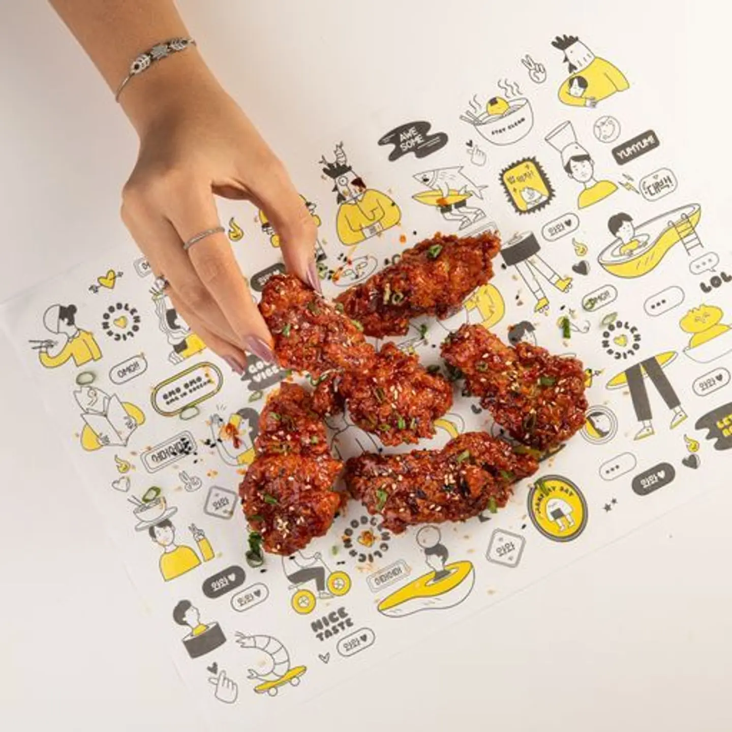 Korean Fried Chicken Bites   Honey Glazed