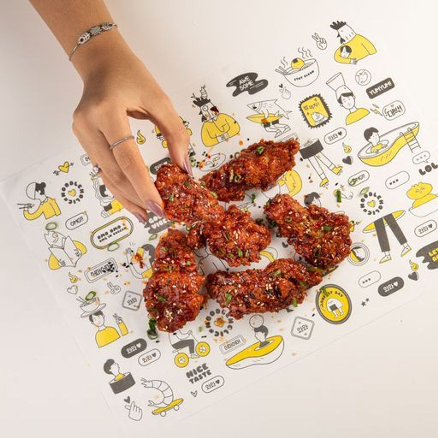 Korean Fried Chicken Bites   Honey Glazed