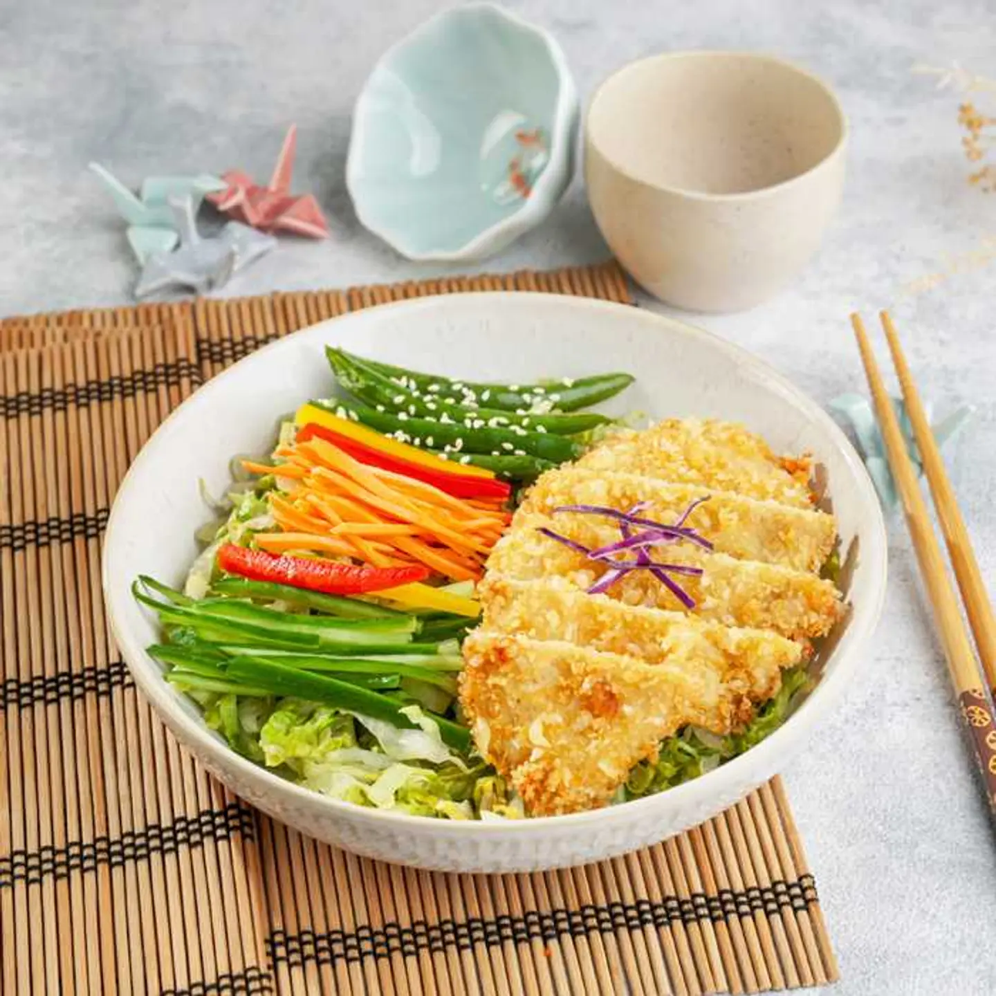 Chicken Katsu Salad