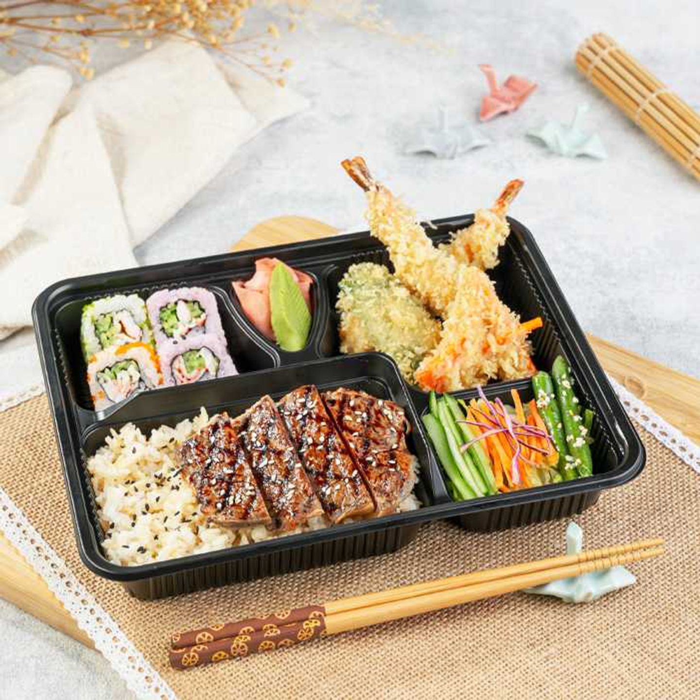 Teriyaki Beef Bento