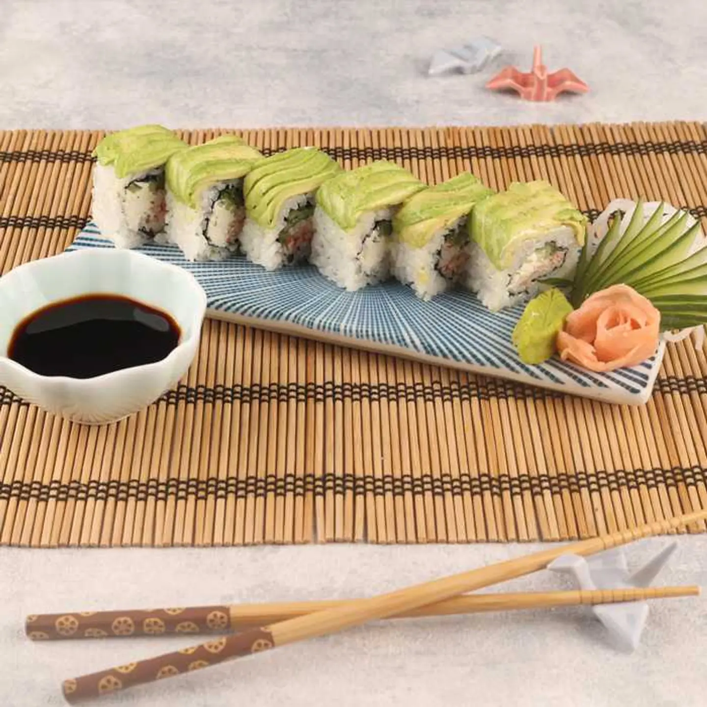 Philadelphia Cheese Roll With Avocado