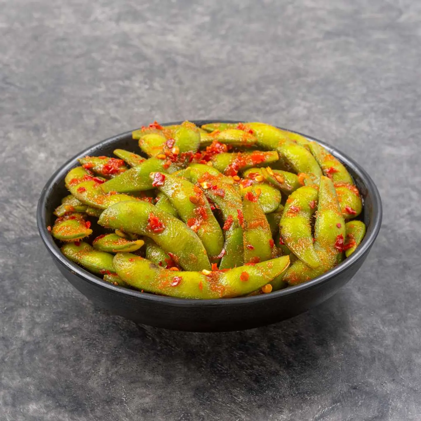 Spicy Edamame Beans