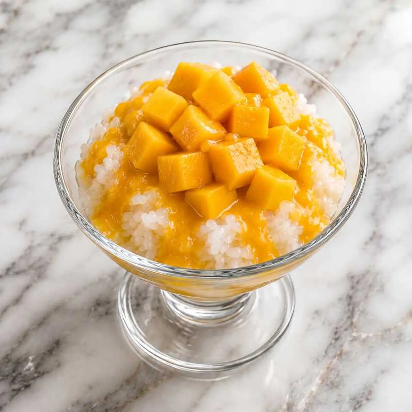Mango Rice Pudding
