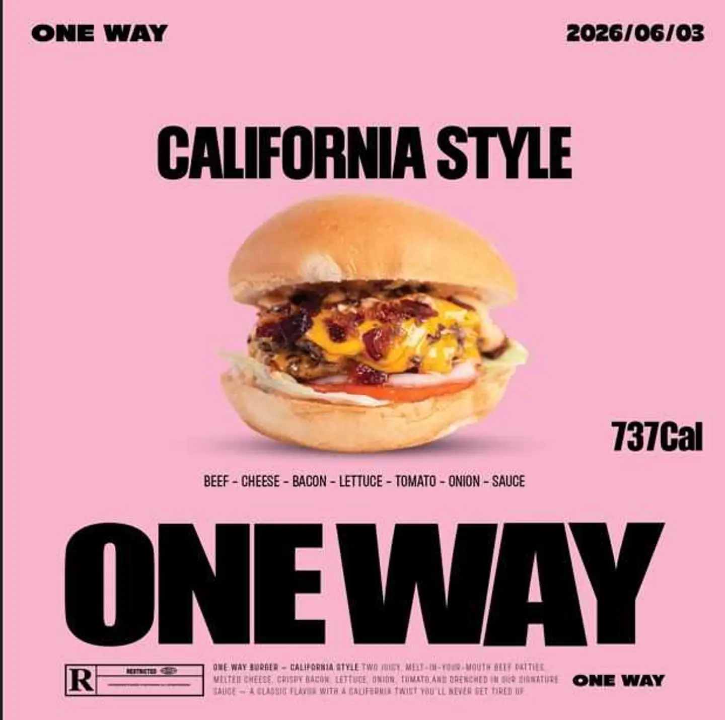 One Way Burger