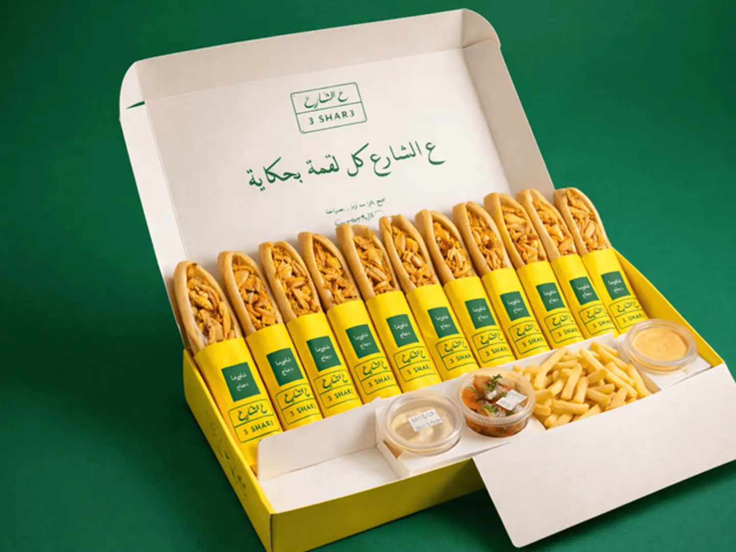 بوكس فينو شاورما دجاج ١٢