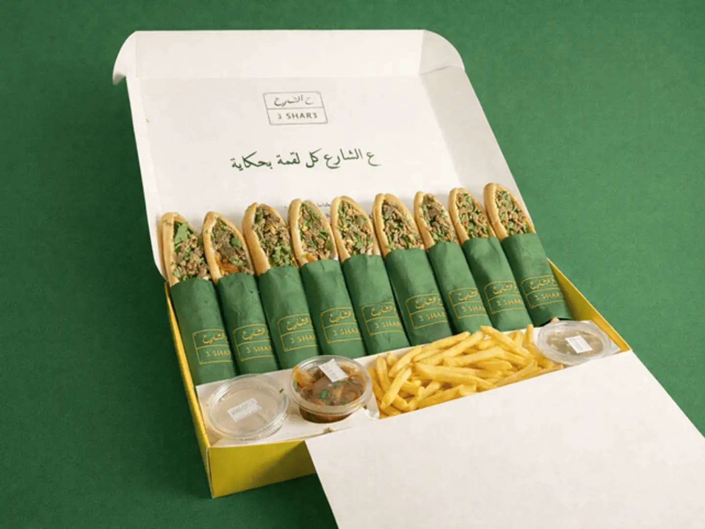 بوكس فينو شاورما لحم ٩