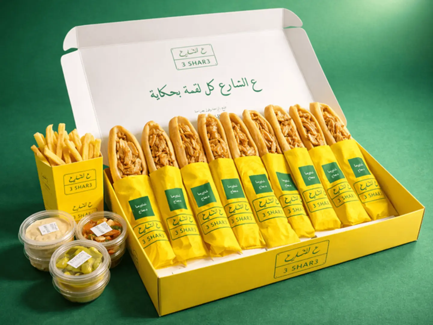 بوكس فينو شاورما دجاج ٩