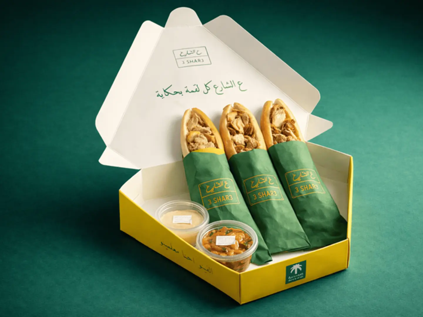 بوكس فينو شاورما دجاج ٣