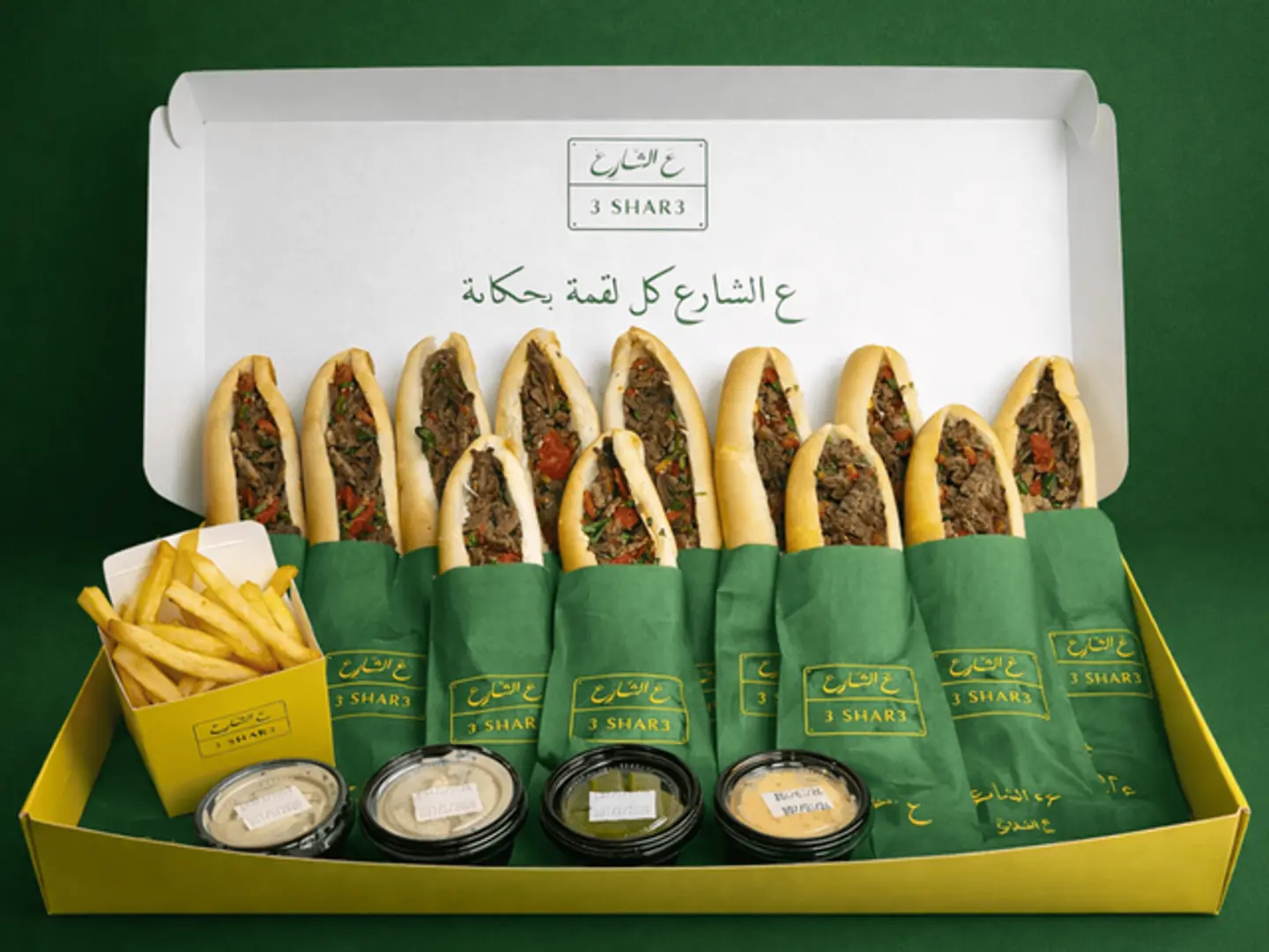 بوكس فيتو شاورما لحم ١٢