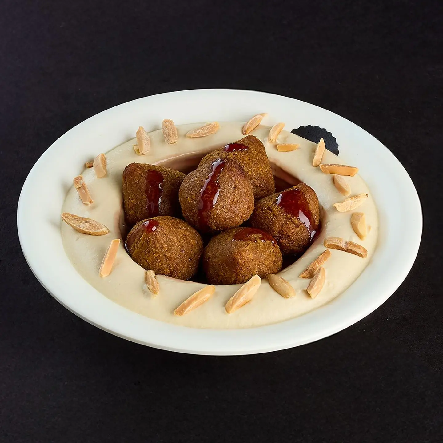 Hummus Mini Kibbeh & Cherry