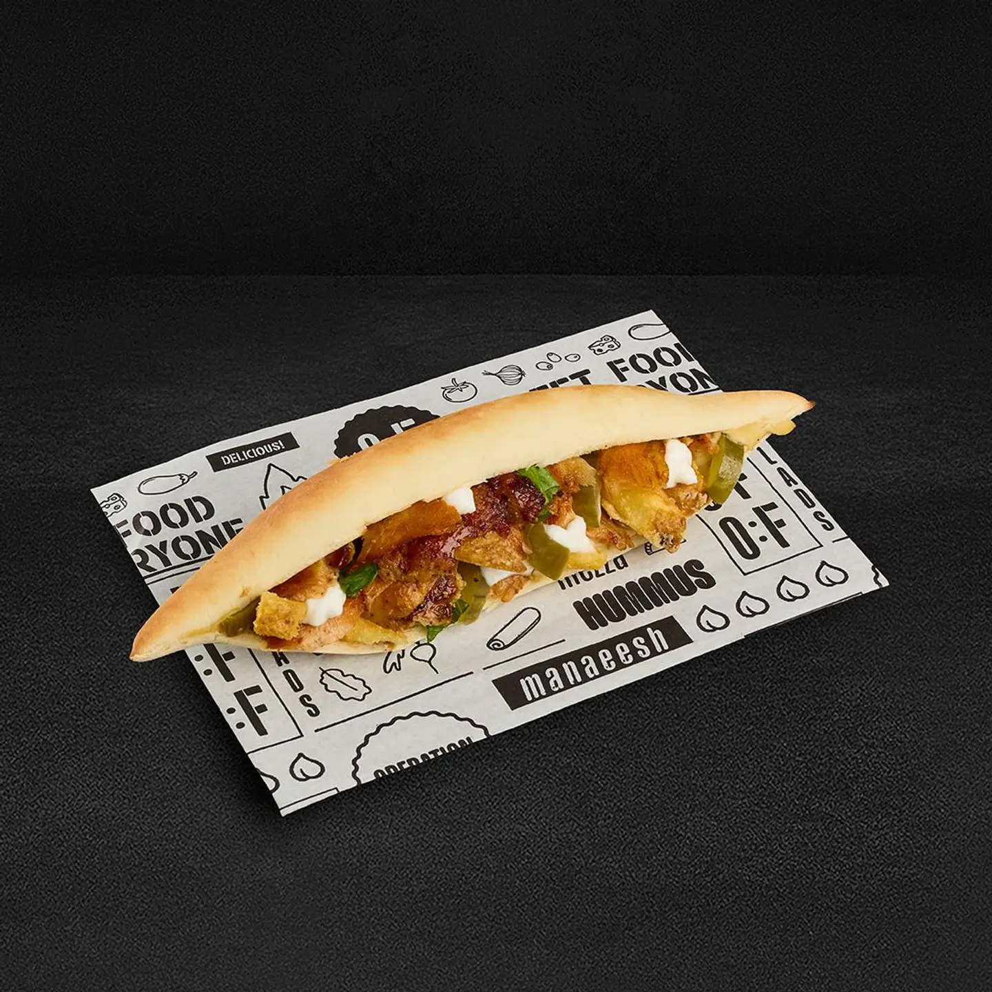 Chicken Shawarma Flooka