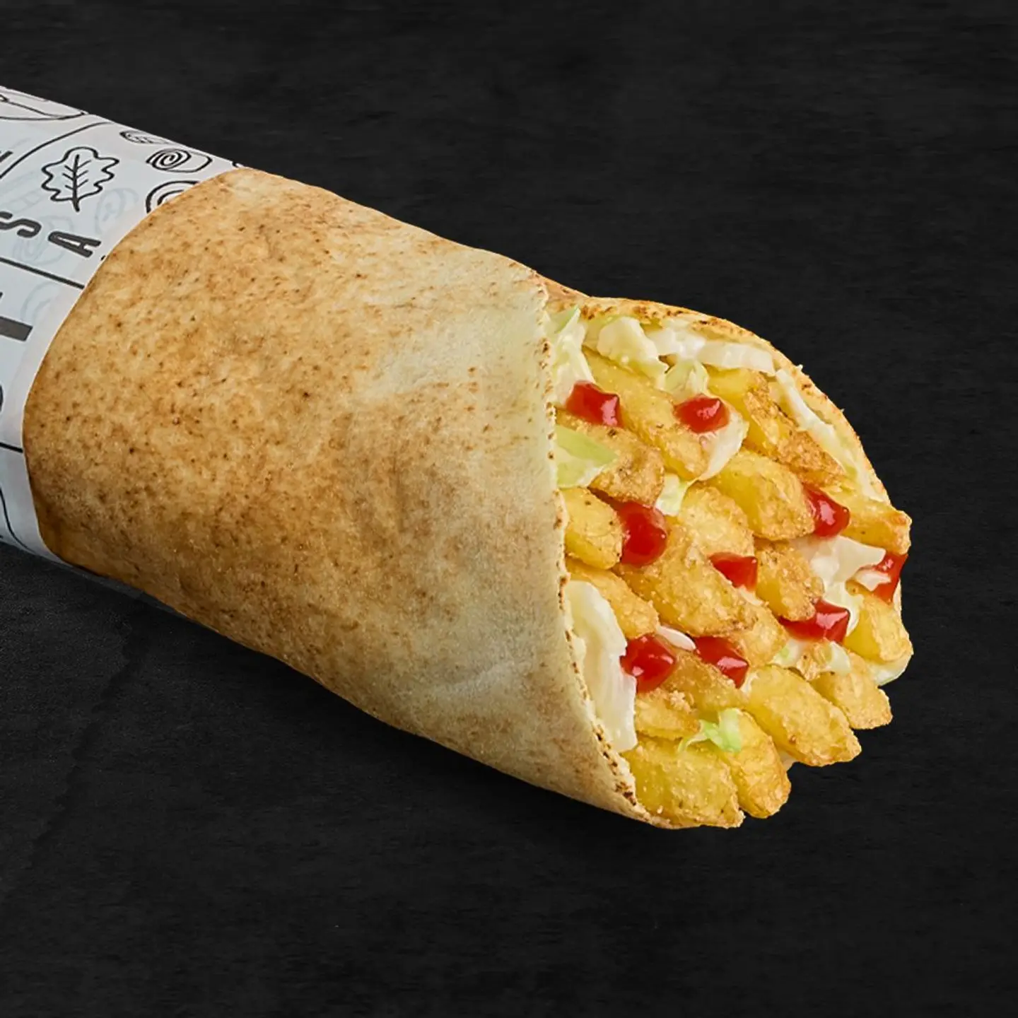 ساندويتش بطاطس مقلية