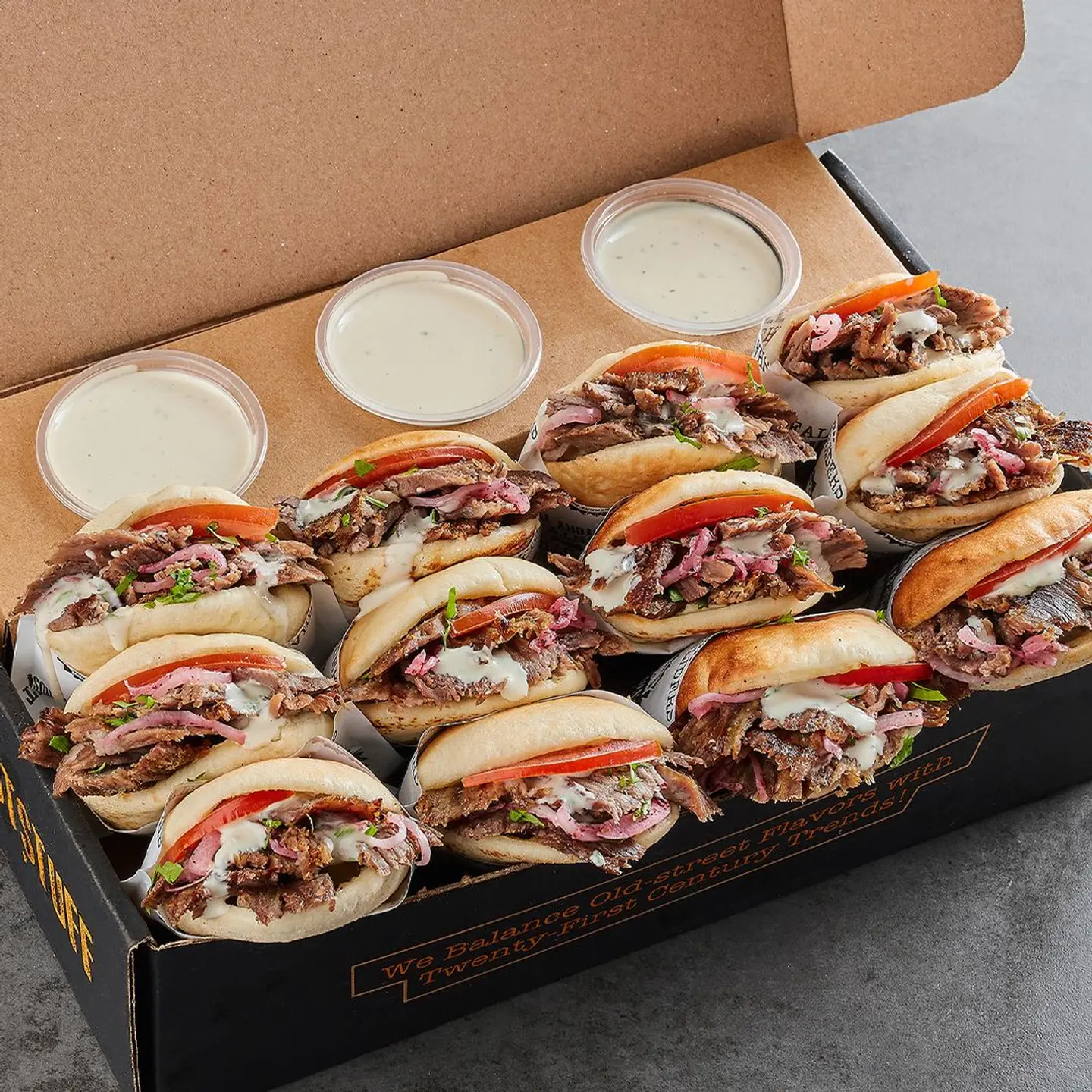 Beef Shawarma Slider Box