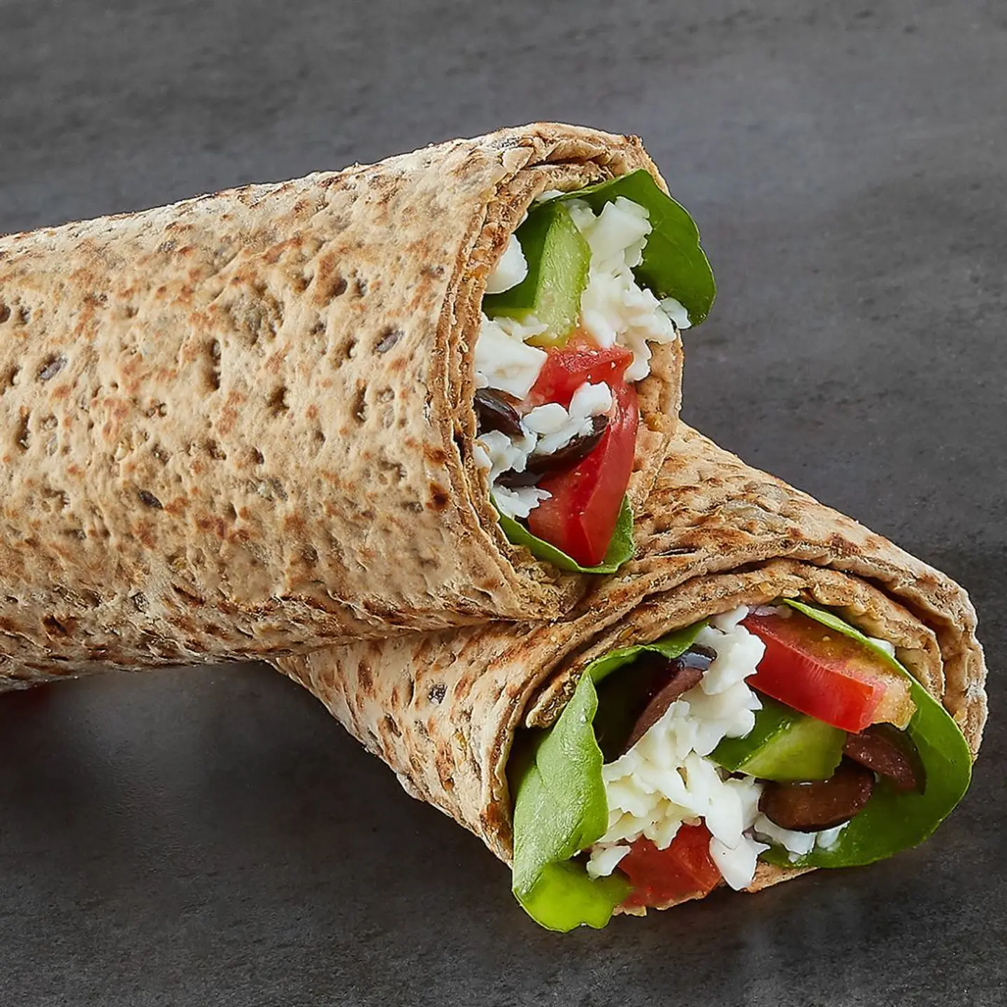 Light Halloumi Wrap