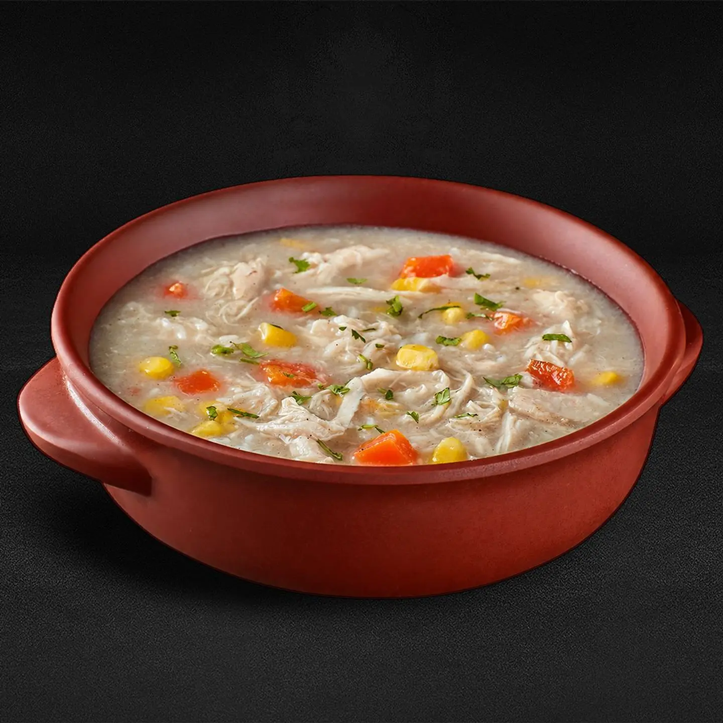 شوربة خضار بالدجاج