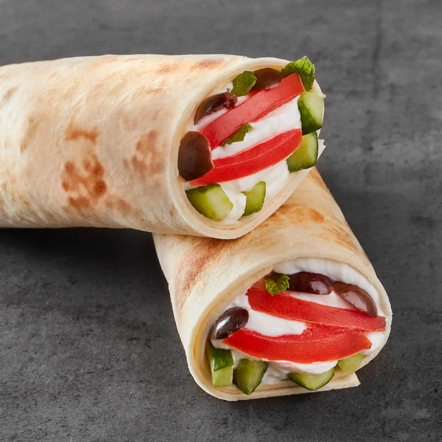 Labneh & Veggie Wrap