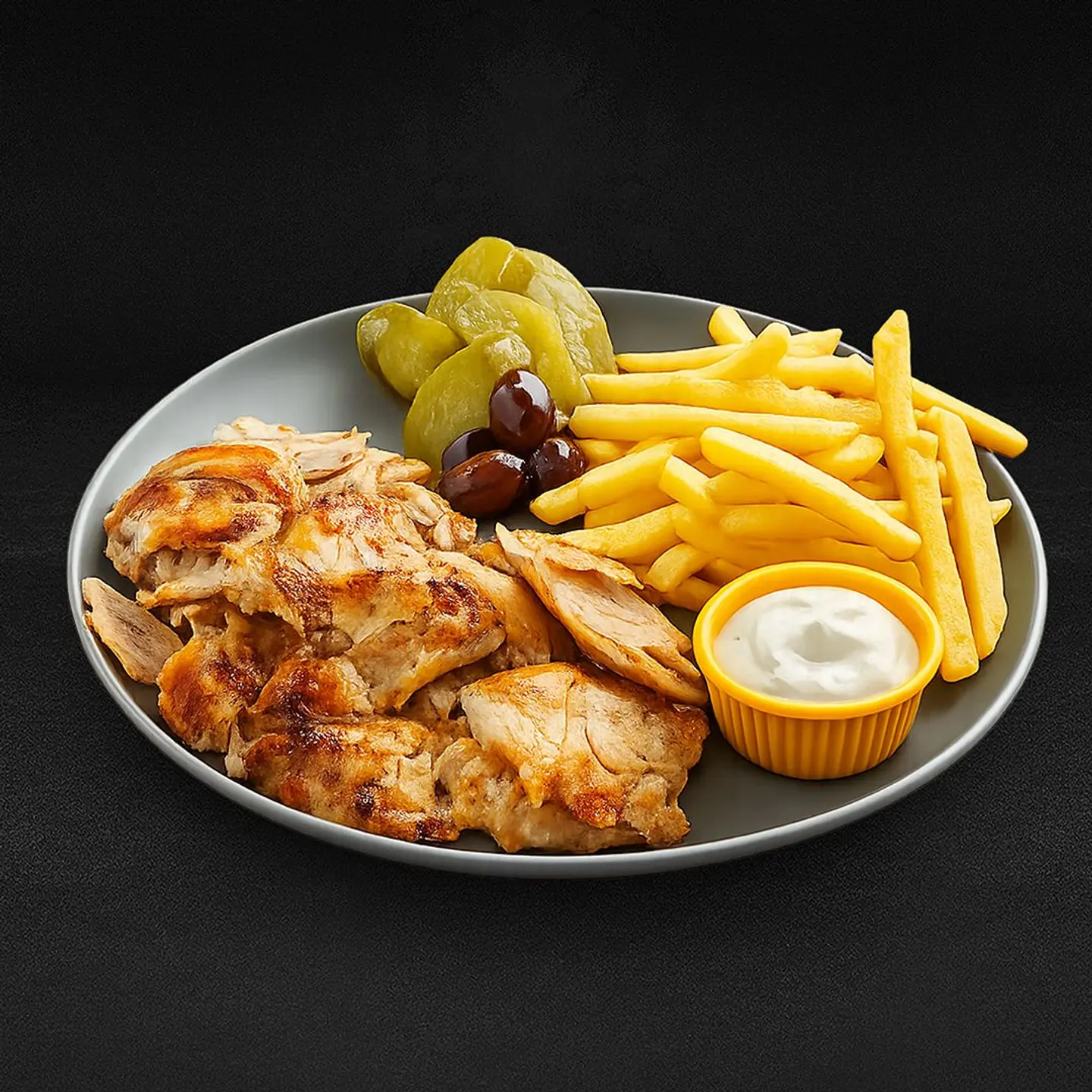 Chicken Shawarma Open Platter