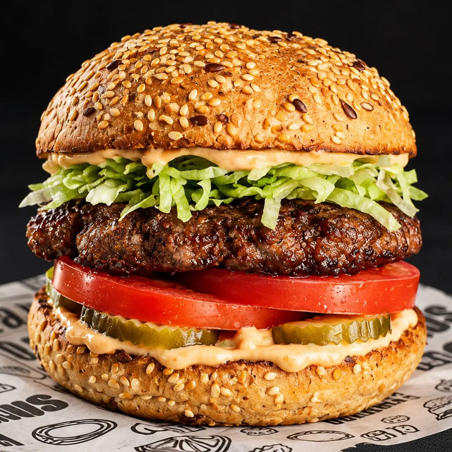 Healthy Beef Burger (Low Kcal)