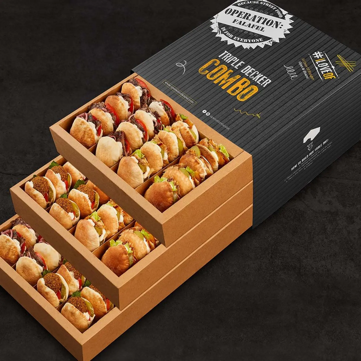 Sliders Triple Decker