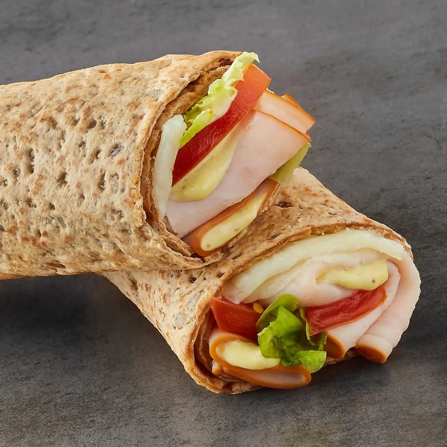 Light Turkey & Cheese Wrap