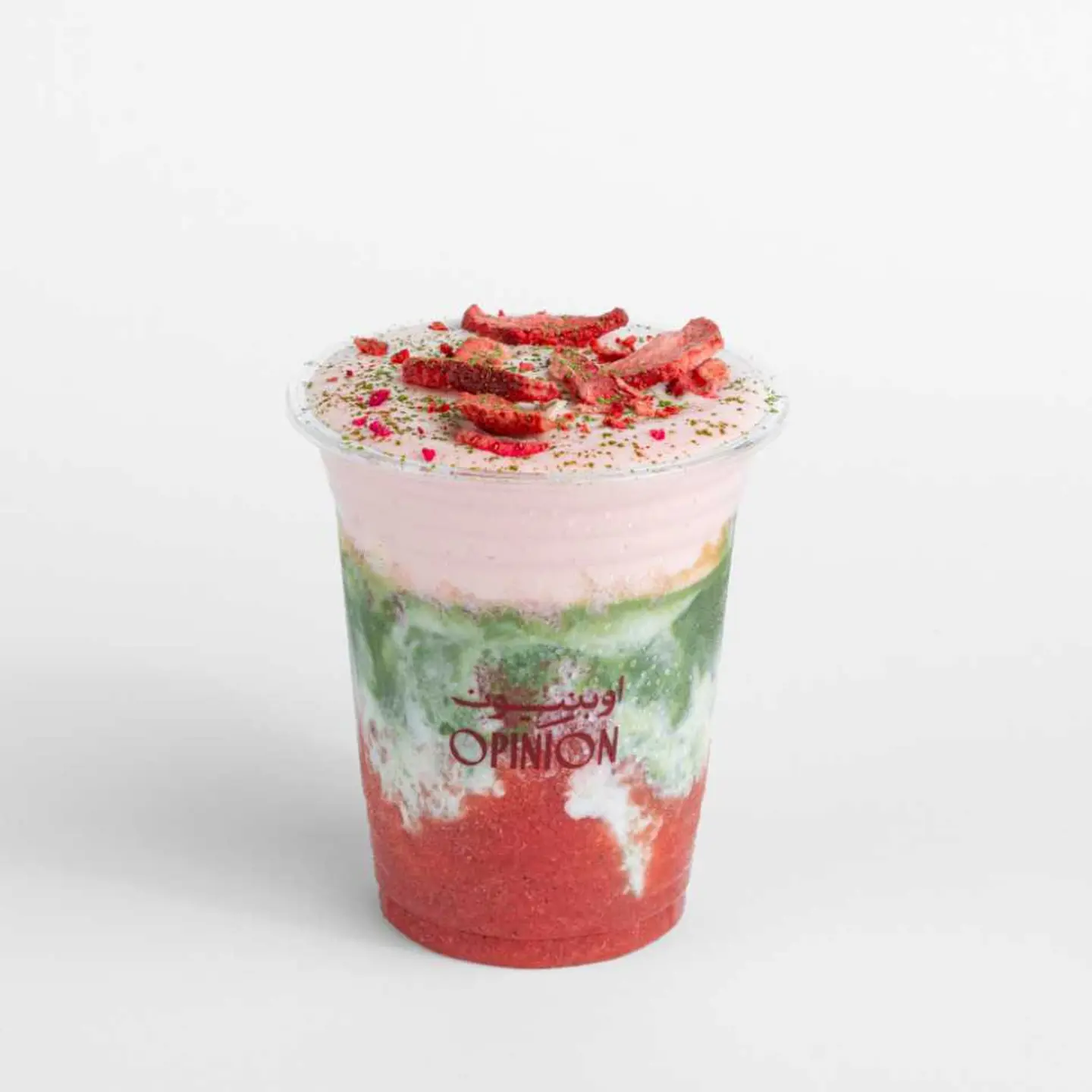 Iced Strawberry Matcha