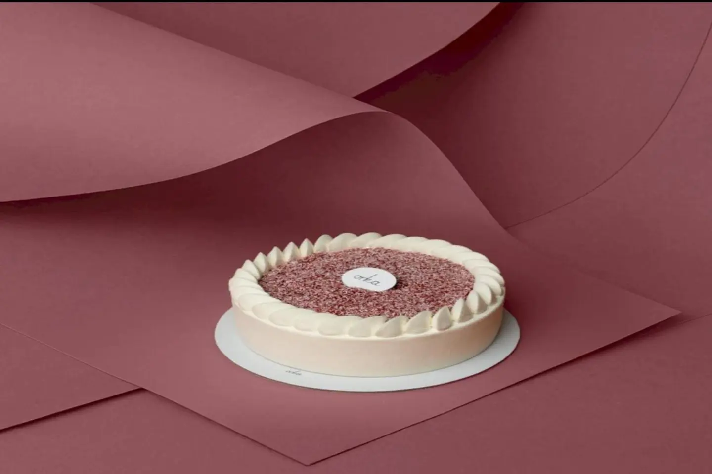 Red Velvet And Coconut Cake