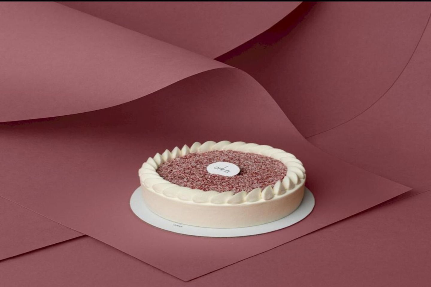 Red Velvet And Coconut Cake