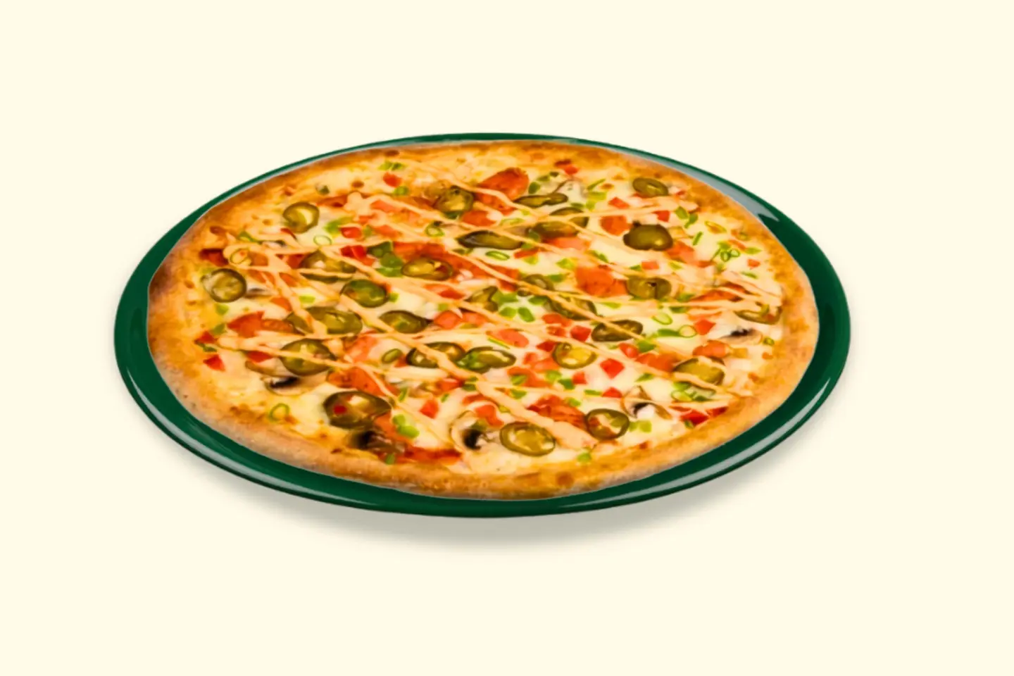 Chicken Tikka & Mushroom Pizza Large