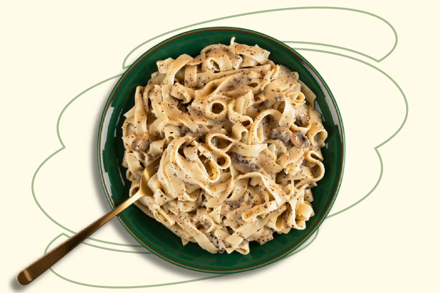 Chicken Alfredo Tagliatelle