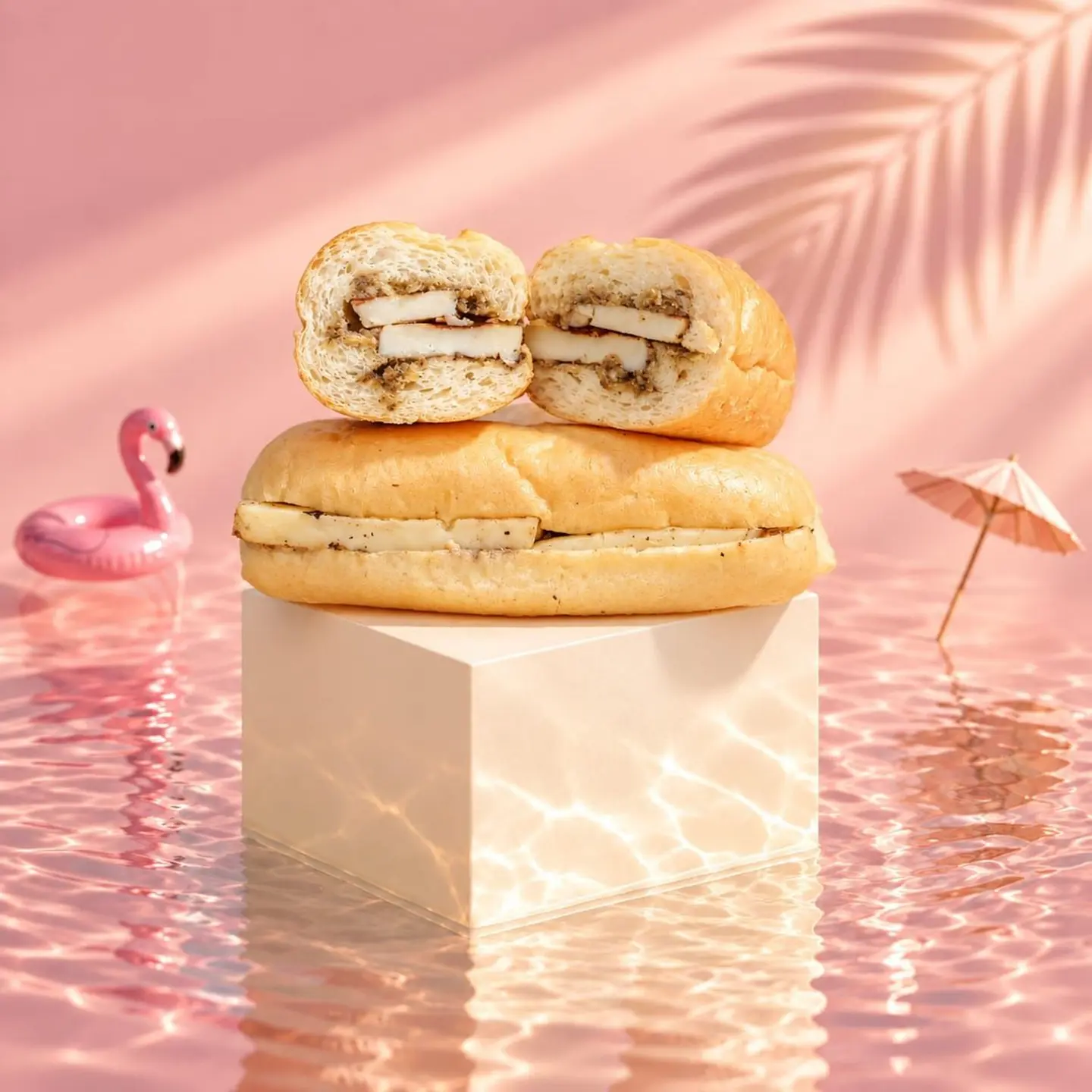 Sandwich Halloumi Cheese