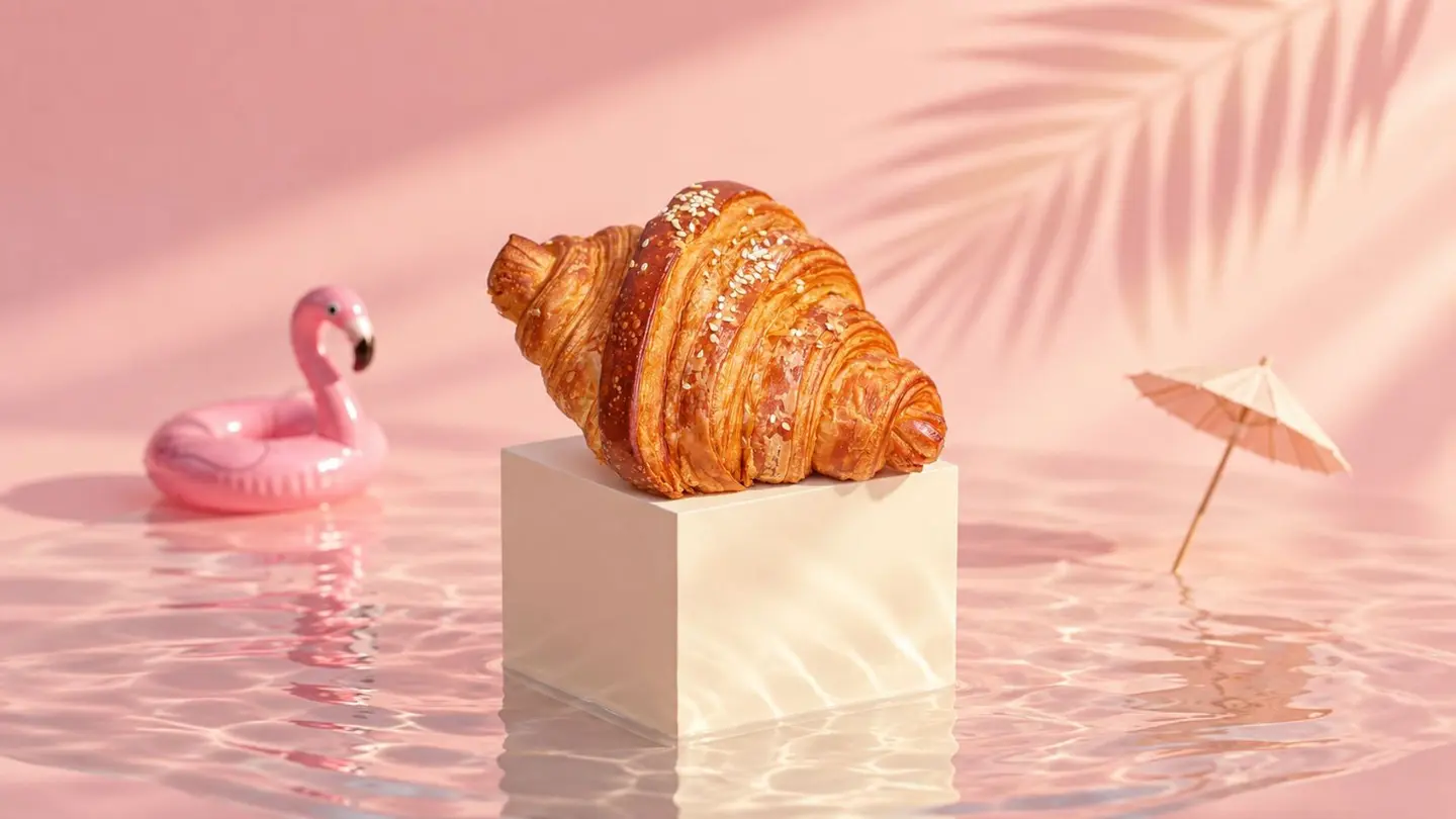 Swiss Cheese Croissant