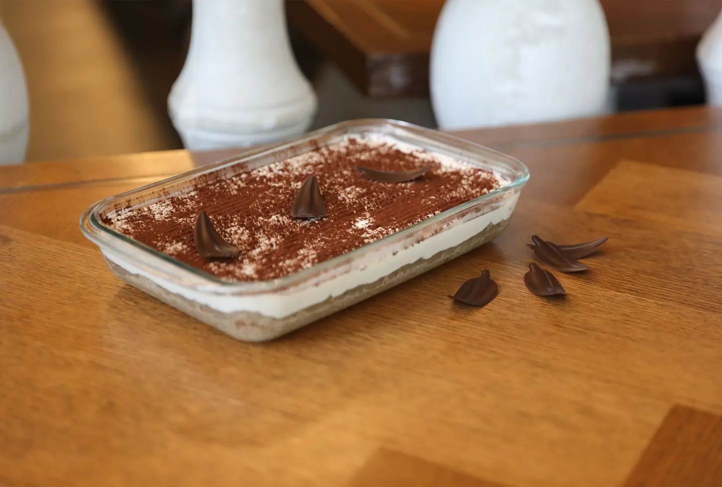 كيكة الحليب مع الاسبرسو