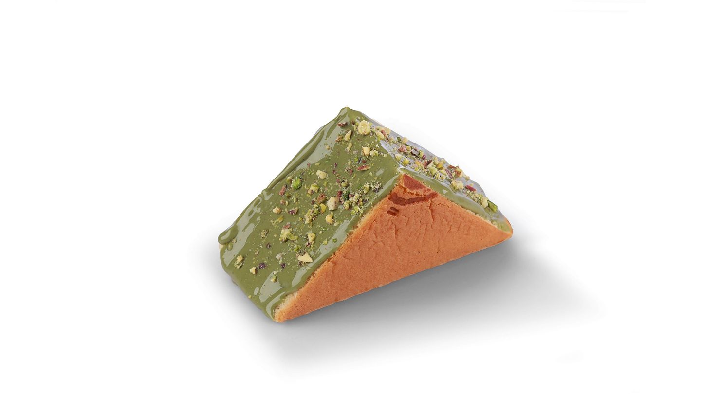 Fluffy Cheese Cake Pitsachio (Piece)