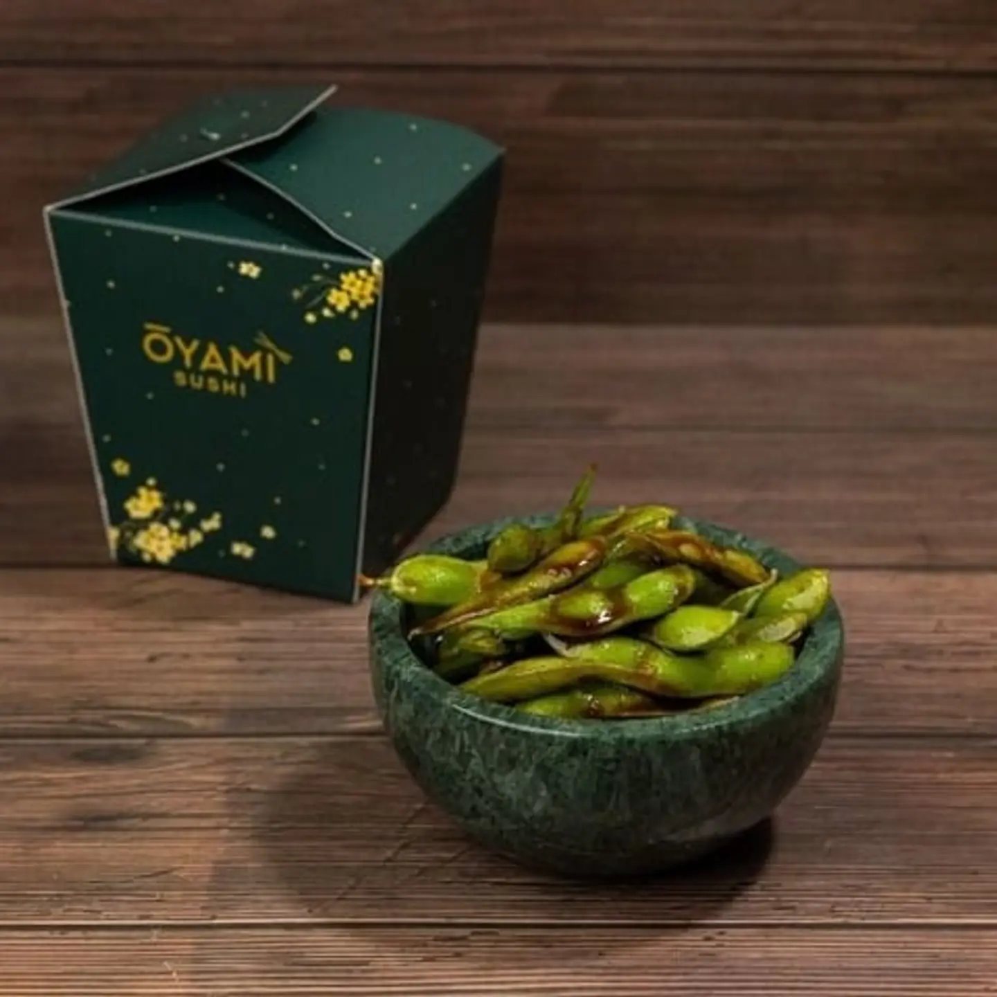Grilled Edamame