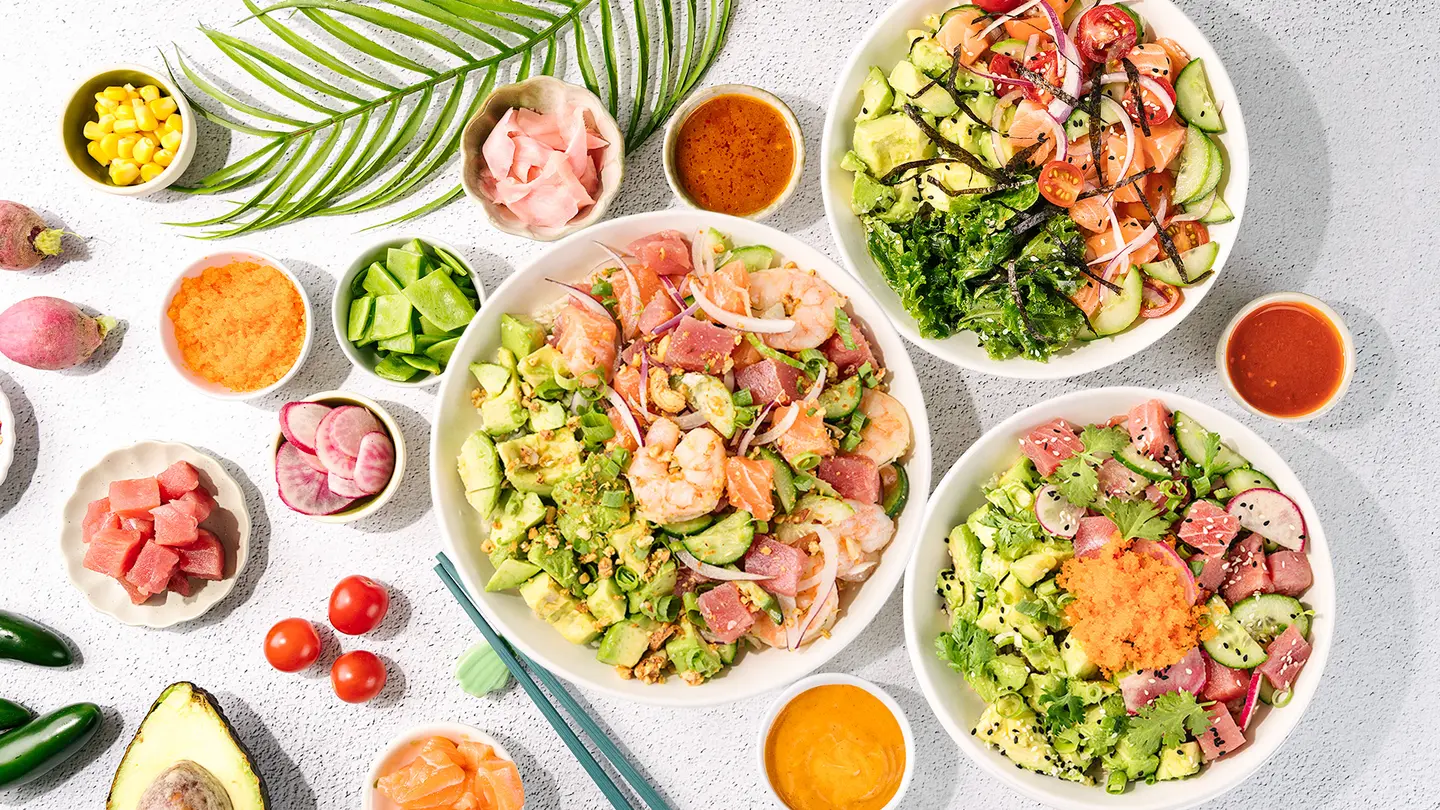Build Your Own Keto Poke Bowl Large