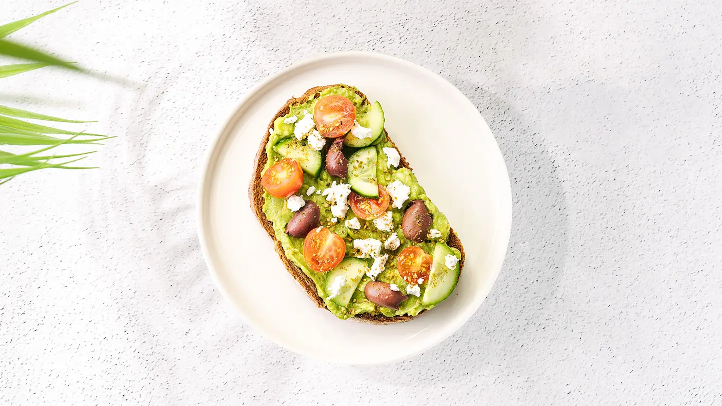 The Greek Avocado Toast